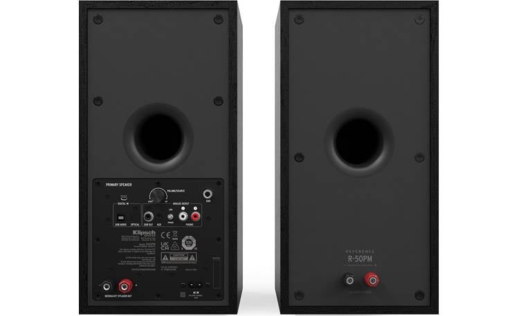 Klipsch R50-PM Powered bookshelf speakers with Bluetooth® at