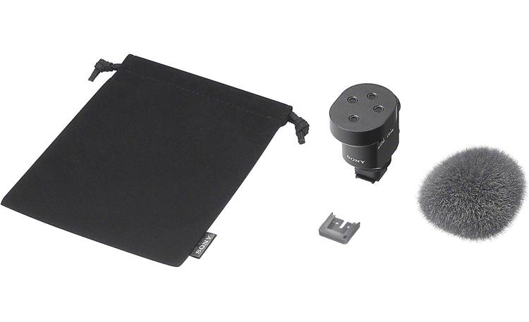 Sony ECM-M1 Shown with included accessories