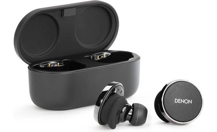 Denon PerL Pro Wireless noise-canceling earbuds with personalized 