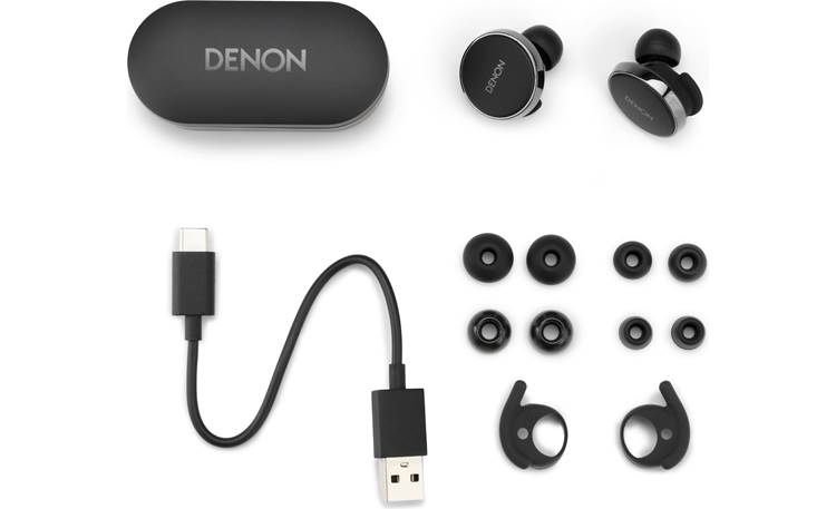 Denon PerL Pro Wireless noise-canceling earbuds with personalized