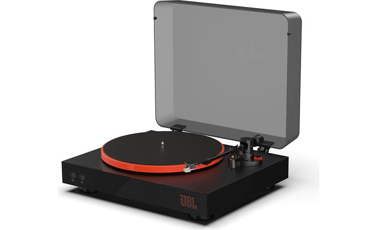 turntable Bluetooth®, cartridge, pre-mounted BT belt-drive with preamp Spinner and Crutchfield JBL Semi-automatic phono at (Black/Orange)