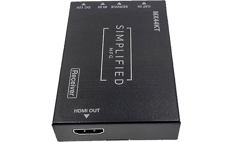 Simplified MFG MX44KT video receiver, showing HDMI output