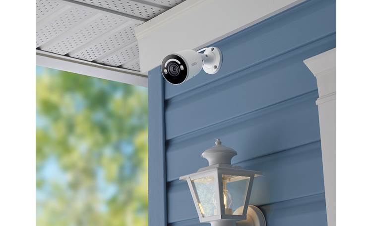 Lorex® 4K Smart Deterrence IP Wired Bullet Camera Supports PoE (Power over Ethernet) for a one-cable setup