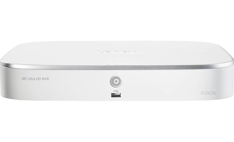 Lorex® Fusion 4K Wired NVR System NVR provides 24/7 video recording