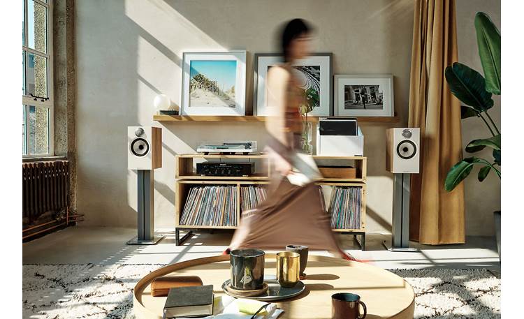 Bowers & Wilkins 606 S3 The 606 S3 works incredibly well for music and movies (turntable shown, not included)