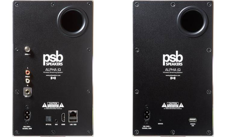 PSB Alpha iQ Back (shown in black)