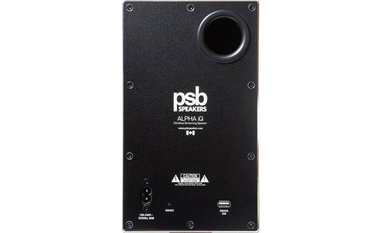 PSB Alpha iQ Back of secondary speaker (shown in black)