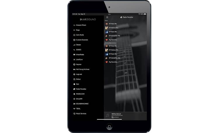 PSB Alpha iQ Native support for tons of streaming services and music stored on your network drives (mobile device required, not included)