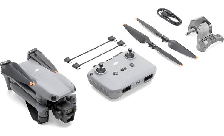 DJI Air 3 (with RC-N2) Drone and included accessories