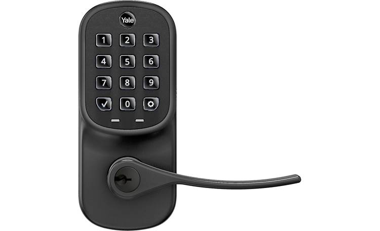 Yale Real Living Assure Lever Keypad Lock (YRL216) (Black Suede ...