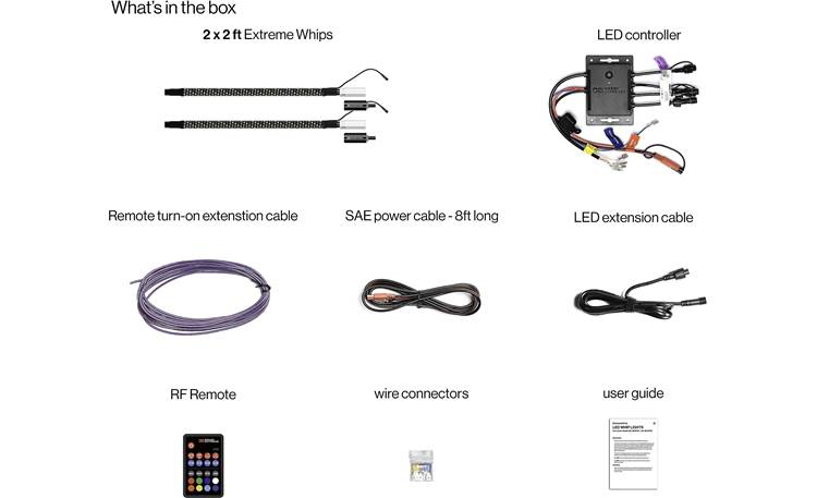 SoundExtreme Whip LED Kit Other