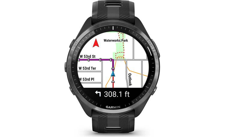 Garmin Forerunner 965 Titanium Bezel With Whitestone Case And  Whitestone/powder Gray Silicone Band : Target