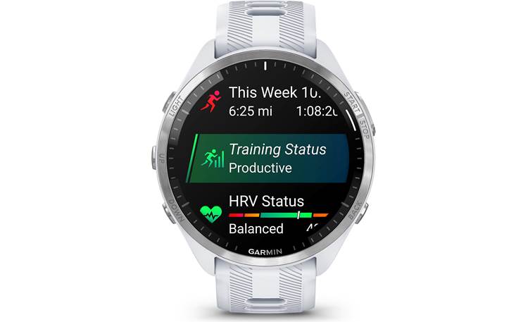 Garmin Forerunner® 965 (Titanium bezel with Whitestone case