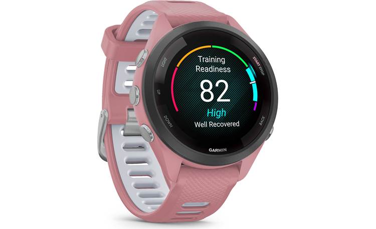 GARMIN FORERUNNER 265S ピンク Garmin Forerunner 265S Smartwatch Black Bezel with Light Pink Case