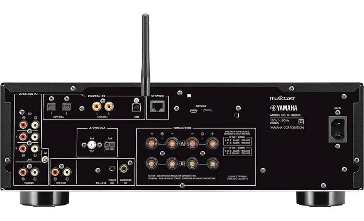 Yamaha R-N800A (Black) Stereo receiver with Wi-Fi, Bluetooth® and