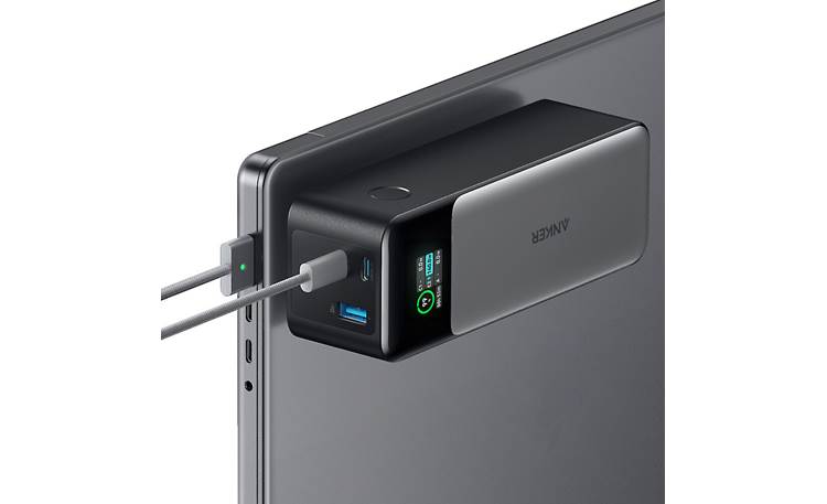 Anker 737 Power Bank 140-watt portable charger — two USB-C ports, one USB-A  port at Crutchfield