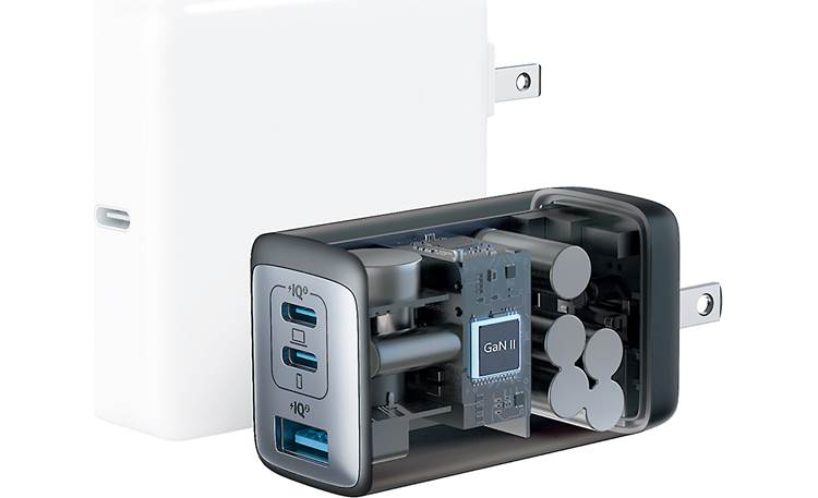 Anker 735 Charger (GaNPrime 65W) Wall charger with 2 USB-C ports