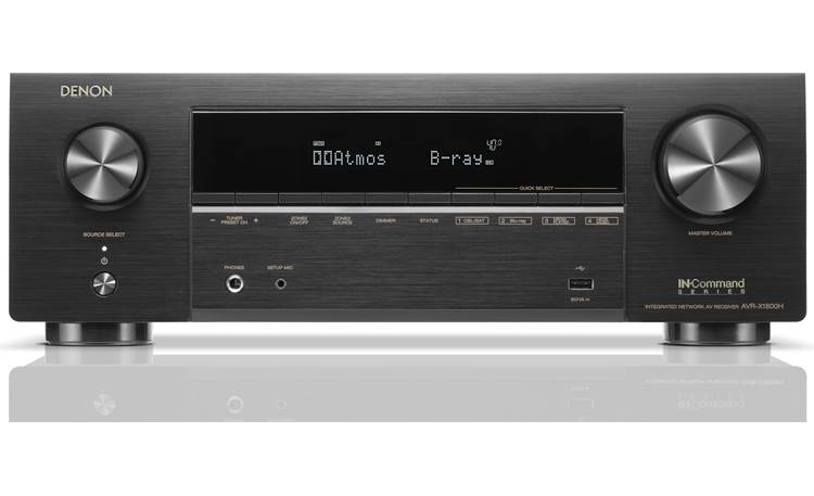 theater Bluetooth®, at home Crutchfield AirPlay® and 2, 7.2-channel AVR-X1800H receiver Wi-Fi®, Alexa Denon compatibility with Amazon Apple
