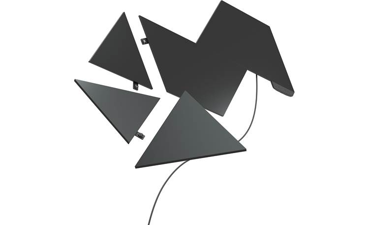 Nanoleaf Shapes Ultra Black Triangles Smarter Kit Base kit with 9