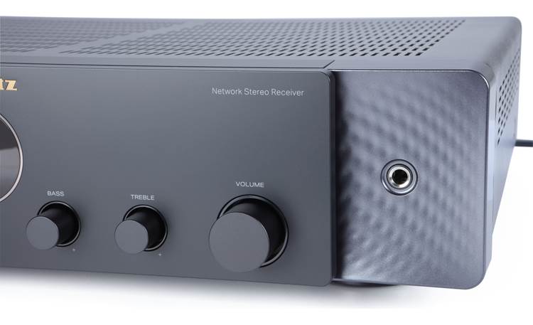 Marantz HDMI, with at stereo built-in Wi-Fi®, Bluetooth®, 2, Crutchfield receiver Built-in 70s Slimline and HEOS Stereo AirPlay® Apple®