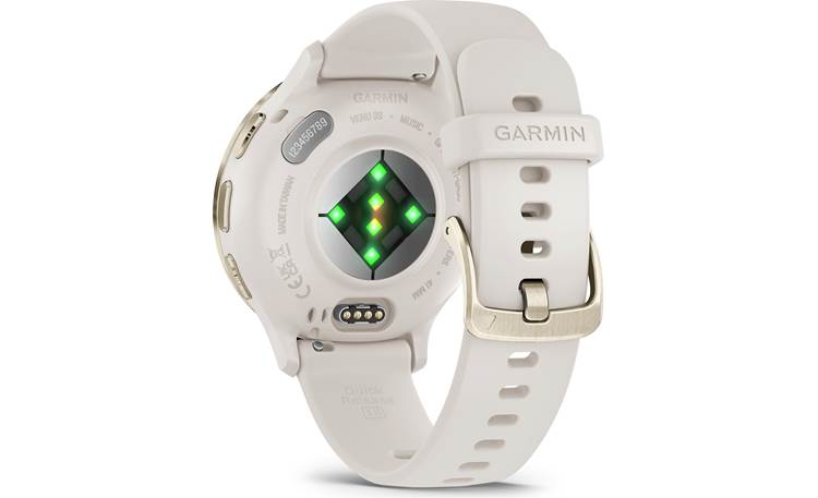 Garmin Venu 3S (Soft Gold bezel, Ivory case and band) GPS smartwatch at  Crutchfield