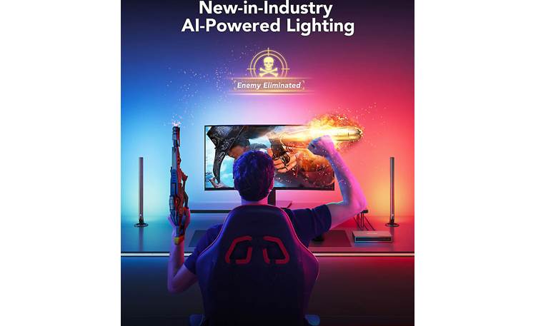 Govee Lampe à LED Ai Gaming Sync Box Kit H6601 Clair
