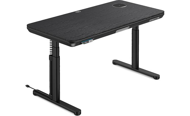 ErgoFx Adjustable-height Standing Desk (ERDS1-01) (Black Woodgrain Top ...