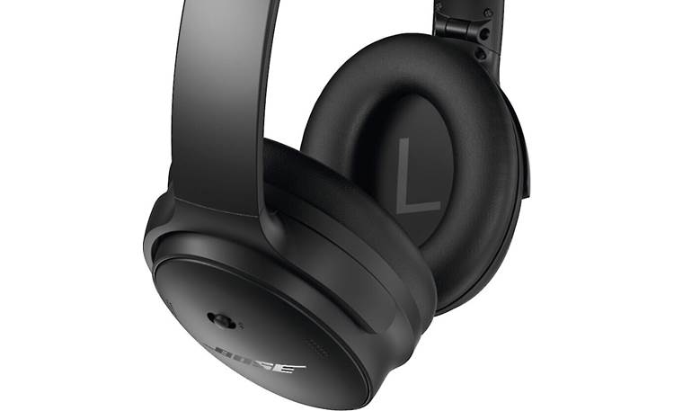 Bose QuietComfort® Headphones (Black) Over-ear wireless noise-cancelling  headphones at Crutchfield