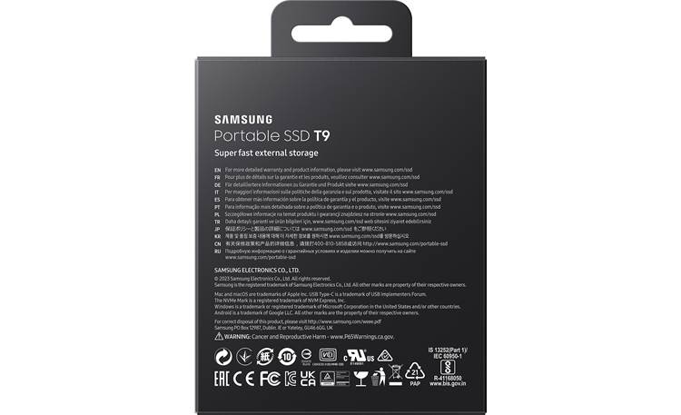 Disque dur externe SAMSUNG Portable SSD T9 USB 3.2 type C 4To (null)