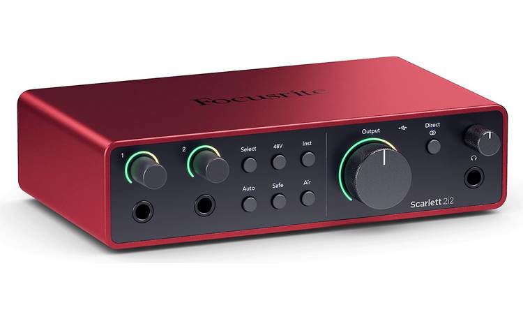 Focusrite Scarlett Solo (Second Generation) USB 2.0 audio interface for  Mac® and PC at Crutchfield