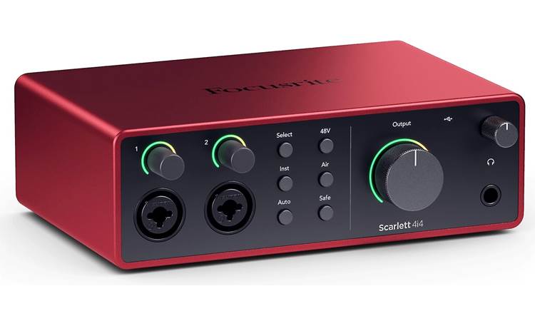 Focusrite Scarlett 4i4 (4th Generation) USB 2.0 (Type-C
