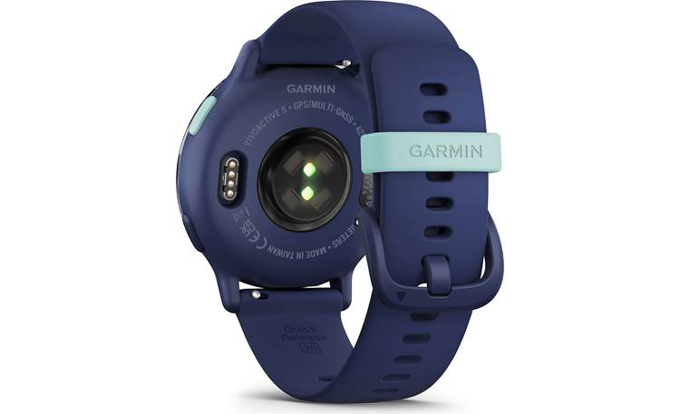 Garmin Vivoactive 5 Health and Fitness GPS Smartwatch, 1.2 in AMOLED  Display, Up to 11 Days of Battery, Metallic Navy Aluminum Bezel with Navy  Case