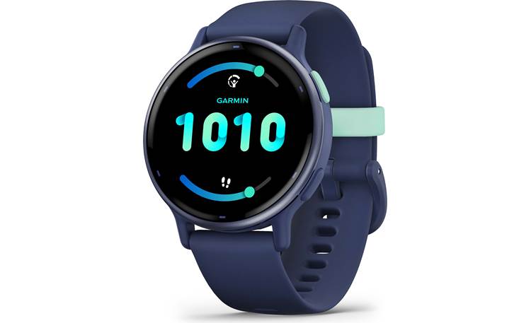 Garmin vivoactive 5 (Metallic Navy bezel with Navy case and band) GPS  smartwatch with AMOLED display at Crutchfield