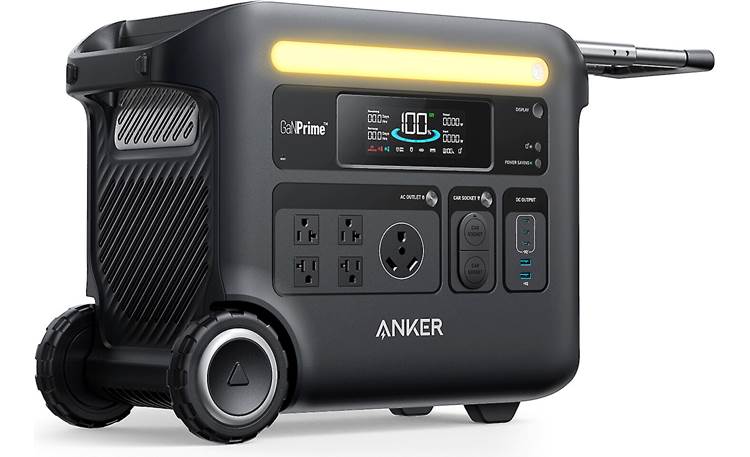 Anker SOLIX F2600 Portable power station with optional solar charging at  Crutchfield