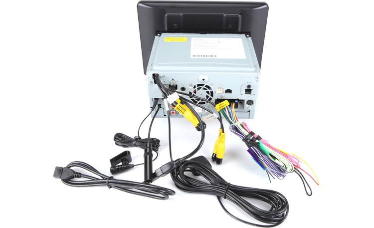 Kenwood DNR1008RVS Back with included wiring