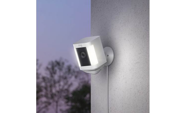 Ring Spotlight Cam Plus Plug-in Two 3000K spotlights