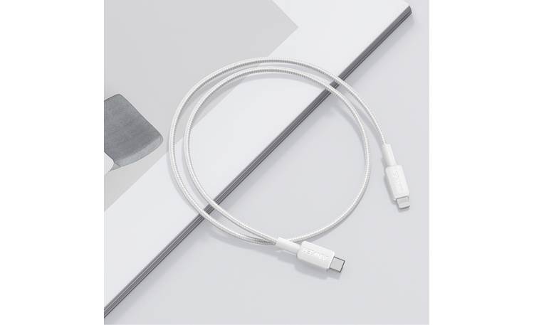 Anker Braided Usb C To Lightning Cable Foot At Crutchfield