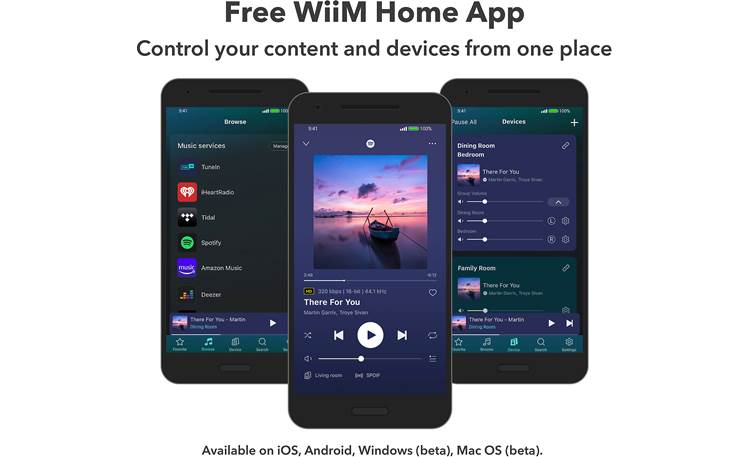 WiiM Mini Streaming music player and digital preamp with Wi-Fi