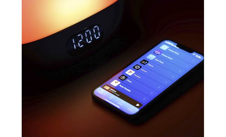 WiiM Wake-up  Light Listen to music from streaming services like Spotify, TIDAL, and Qobuz