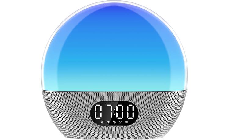 WiiM Wake-up Light (Polished silver) Smart sunrise alarm clock