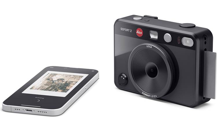 Leica Sofort 2 (Black) Hybrid instant camera with print function