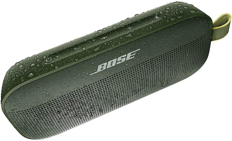 Bose Soundlink Flex Bluetooth speaker has a portable design and