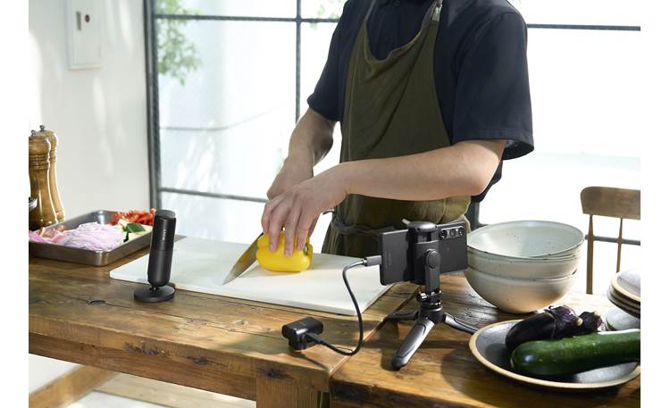 Sony ECM-S1 Record via USB to your phone
