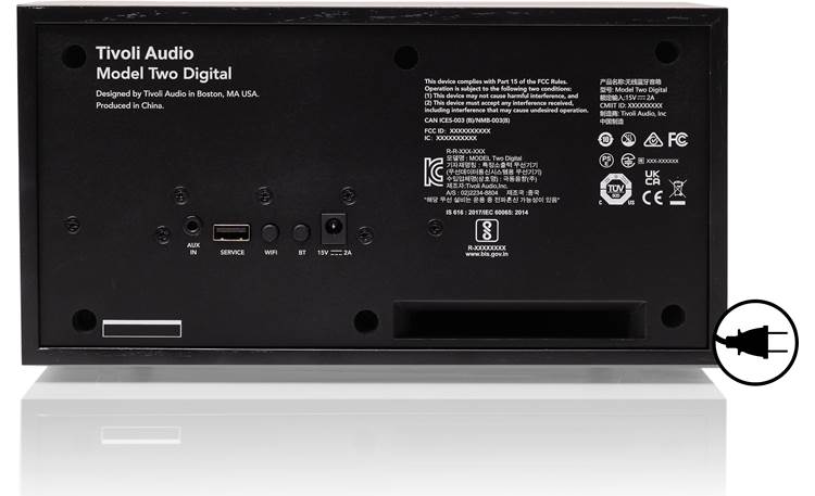 Tivoli Audio Model Two Digital AC Power Required