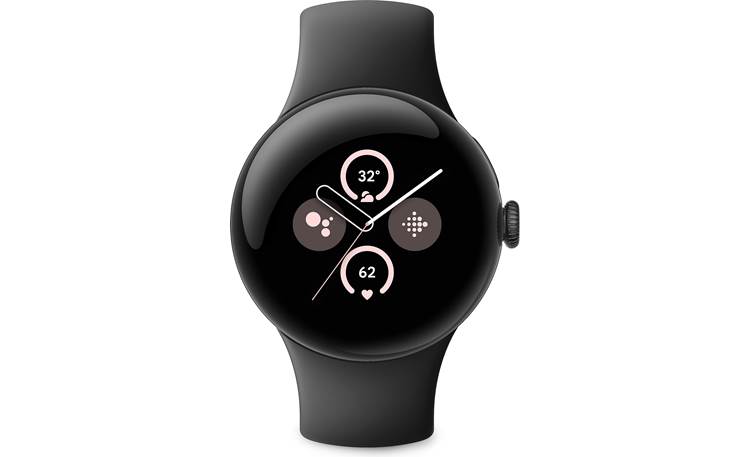 Google Pixel Watch 2 (Matte Black case and Obsidian Active band