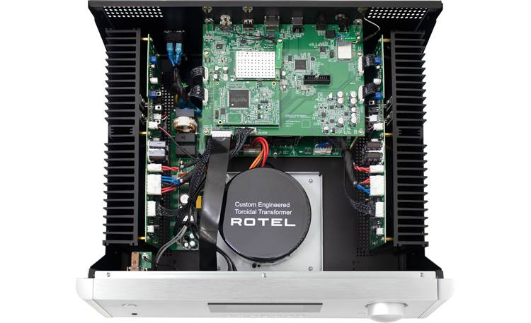Rotel RAS-5000 Beefy toroidal transformer, Class AB amplifier.