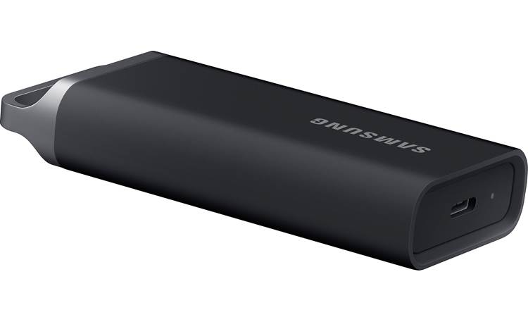 Samsung T5 EVO Angled view showing USB-C port