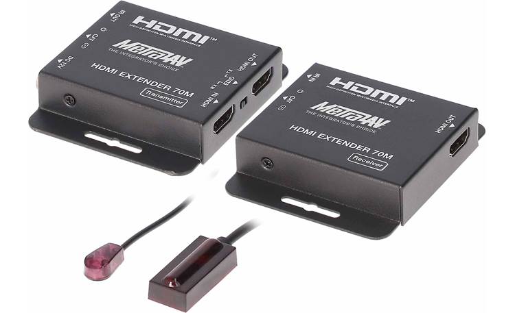 Ethereal CS-HDC6EXT4K HDMI Extender Connections on right side of units