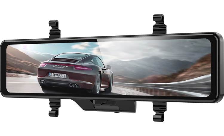 Boyo VTR1188M Rear-view touchscreen mirror monitor with front, rear ...