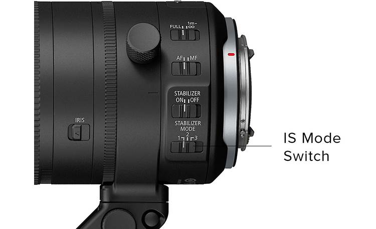 Canon RF 24-105mm f/2.8 L IS USM Z Barrel-mounted controls